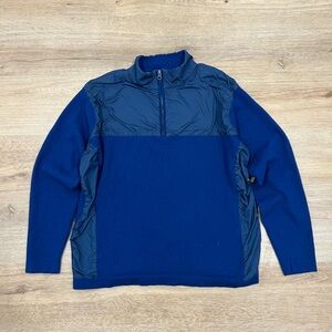 Peter Millar 1/4 Zip Pullover Navy Blue Men’s Size XL